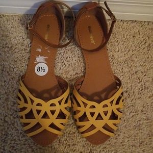 Mustard Yellow Sandals
