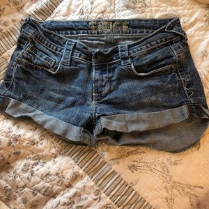 Truce denim shorts