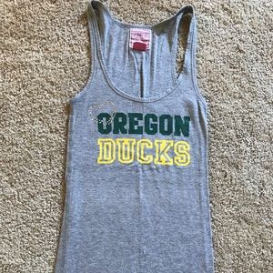 VS PINK Oregon ducks tank ! Super cute!