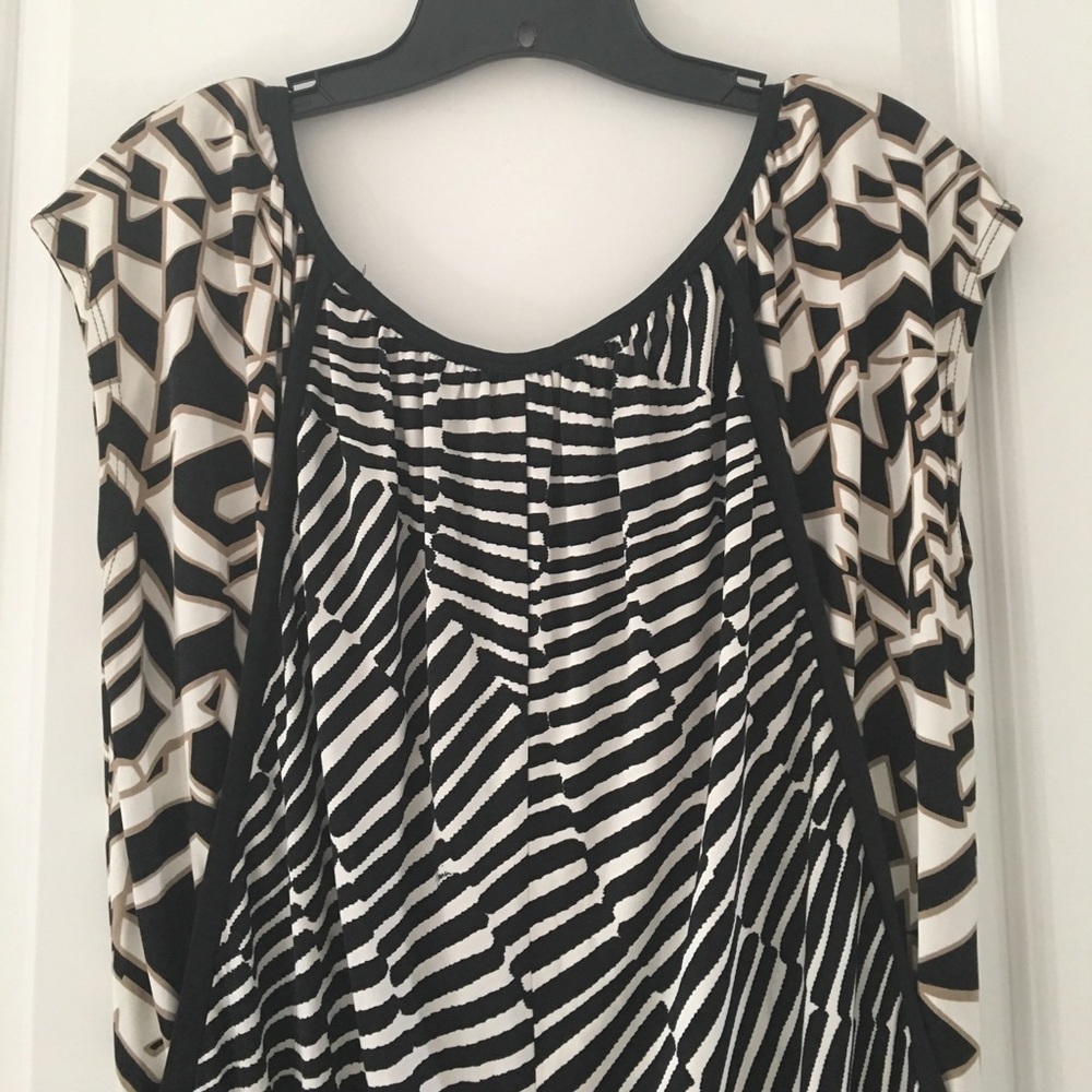 Trina Turk Printed Sleeveless Silk Dress - Picture 3 of 5
