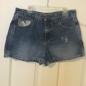 Jean shorts
