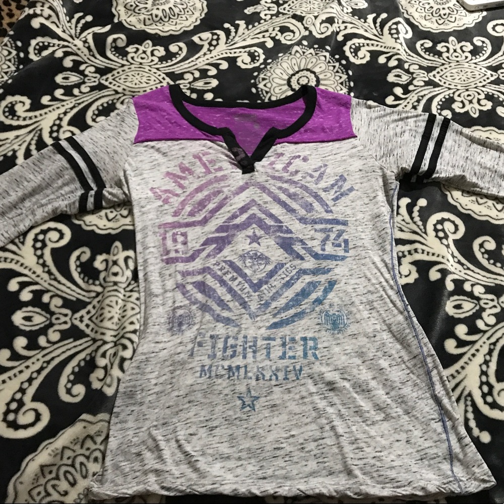 American fighter shirt