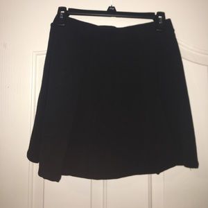 Black skater skirt