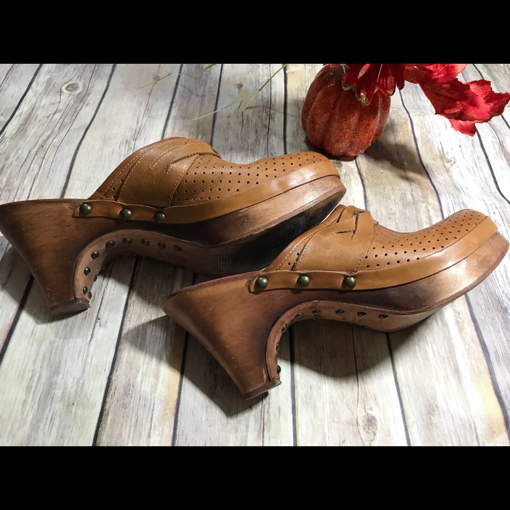 KORS by Michael kors Leather clogs - Picture 1 of 8