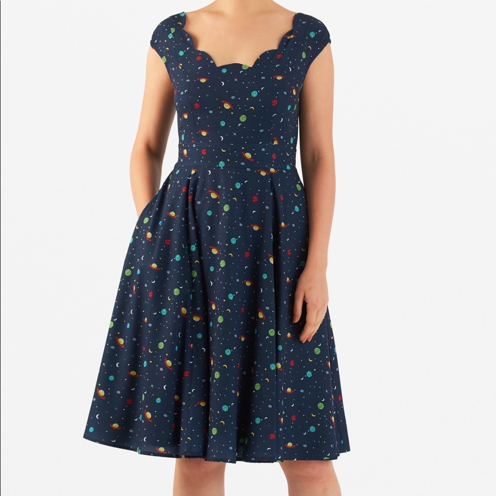 Constellation/Stars/Universe/Planets Dress