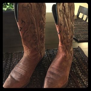 Justin Cowboy Boots size 7 1/2