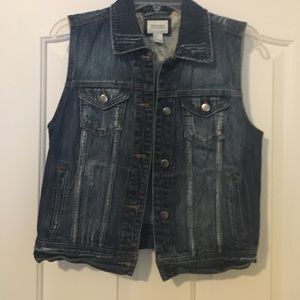 Denim vest