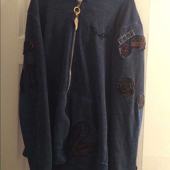 Authentic Robins Jean mens hoodie - Picture 2 of 6