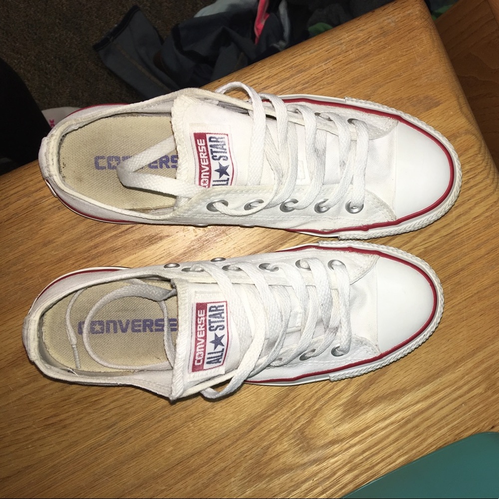White Converse Sneakers