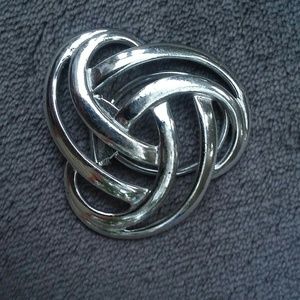 Silver Scarf Ring