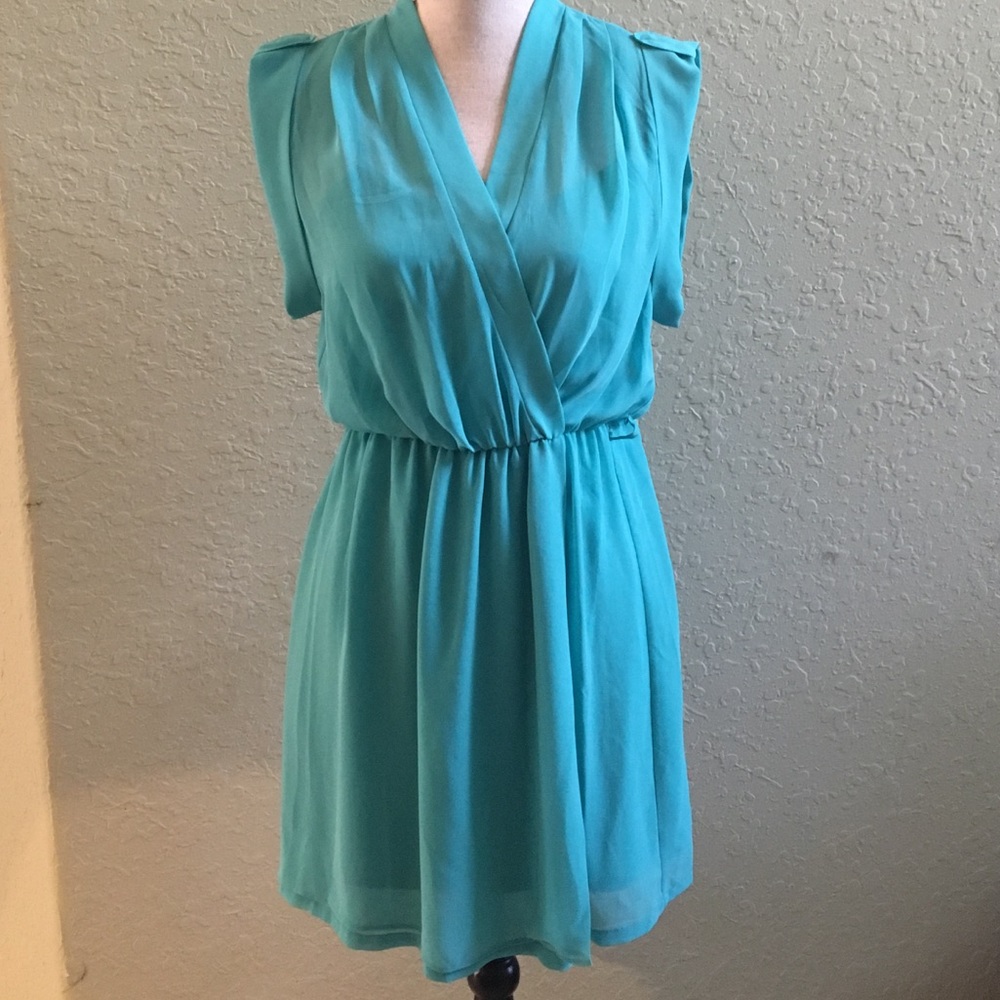 Turquoise Dress