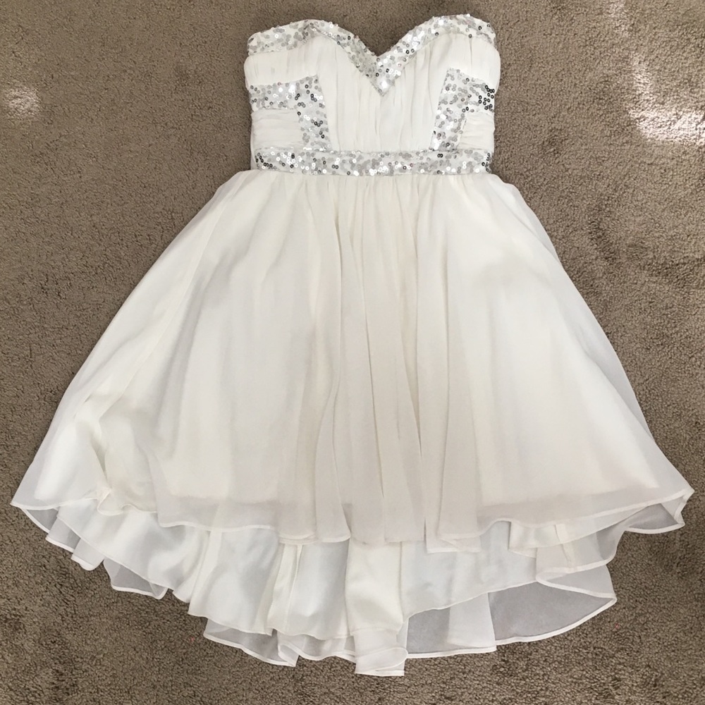 White Homecoming Dress