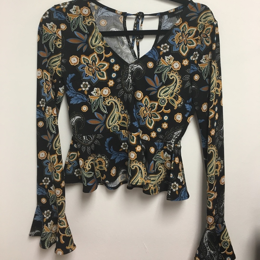 Peplum top