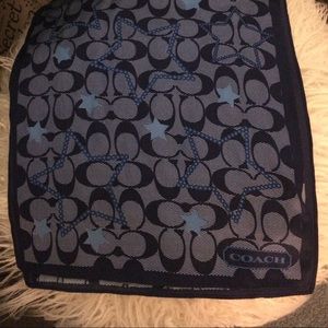 NEVER WORN COACH SILK SCARF