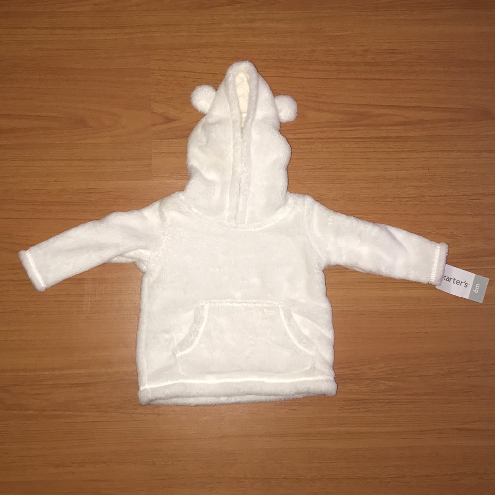NWT Baby Girl Hooded Sweater