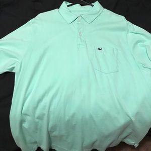 Green vineyard vines polo