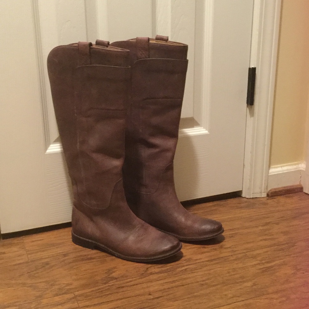 Frye Paige tall riding Boots
