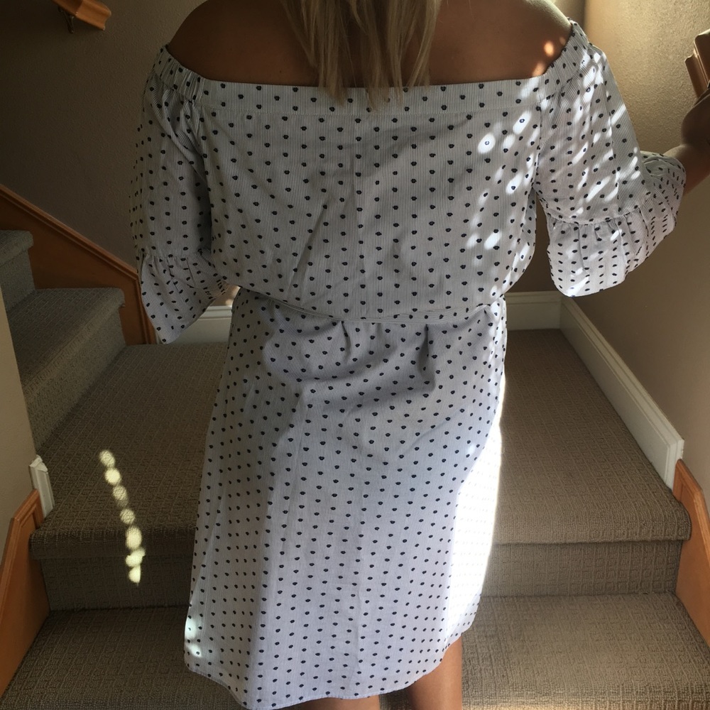 Polkadot a cotton dress - Picture 3 of 4