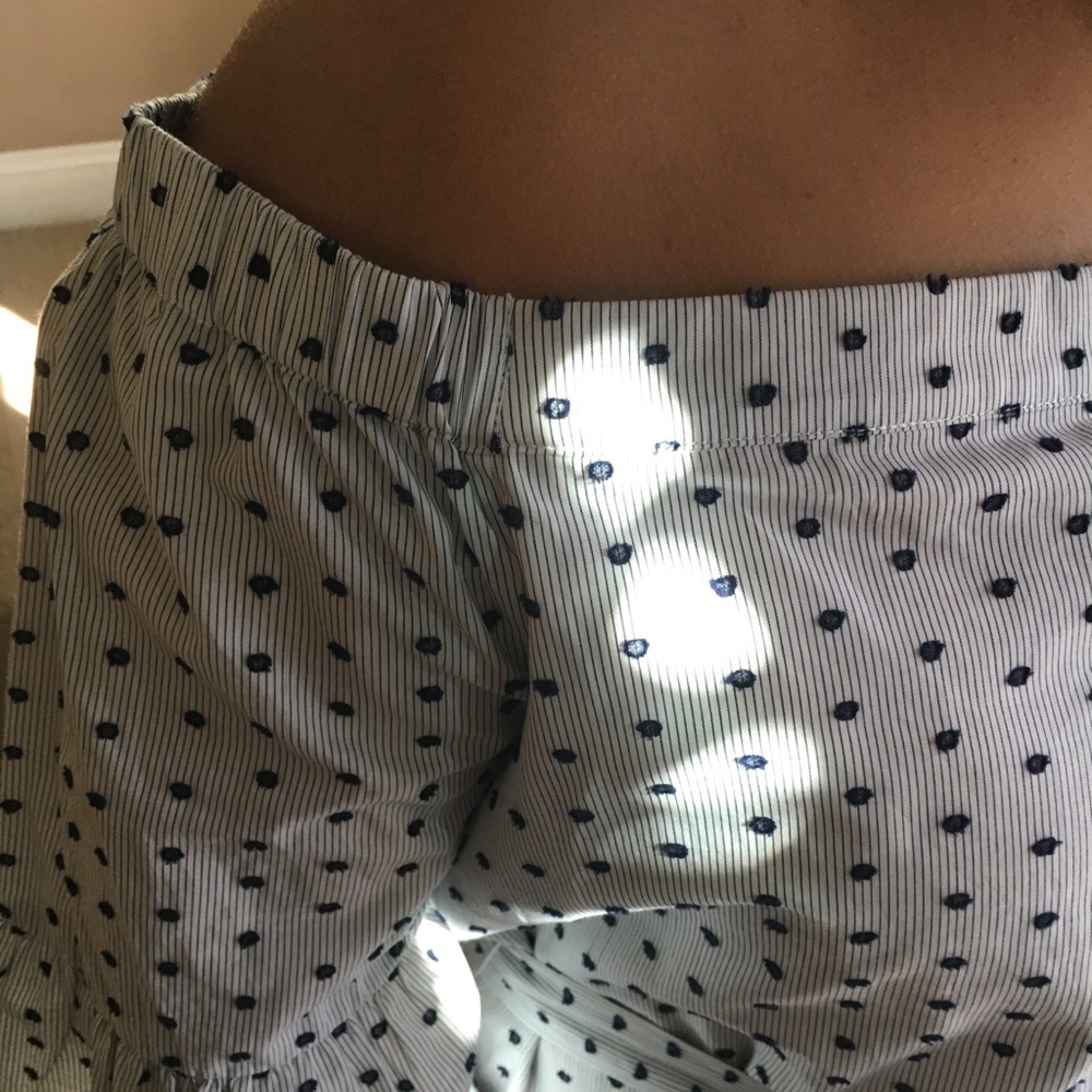 Polkadot a cotton dress - Picture 4 of 4