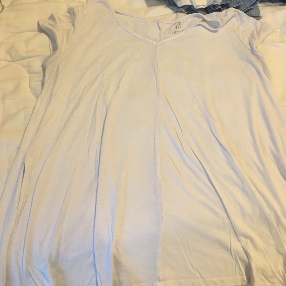Long white shirt