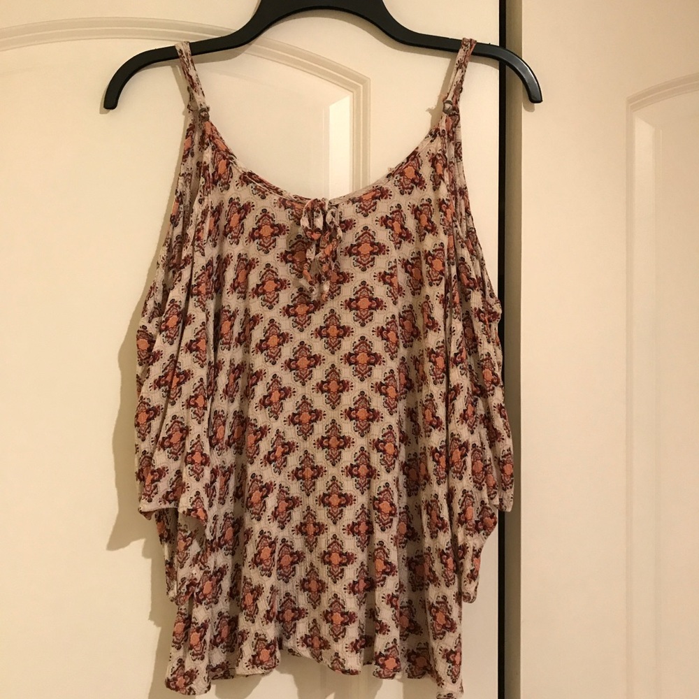 Hollister Cold Shoulder Blouse