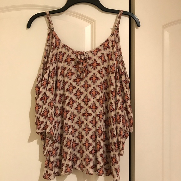 Hollister Cold Shoulder Blouse - Picture 1 of 2