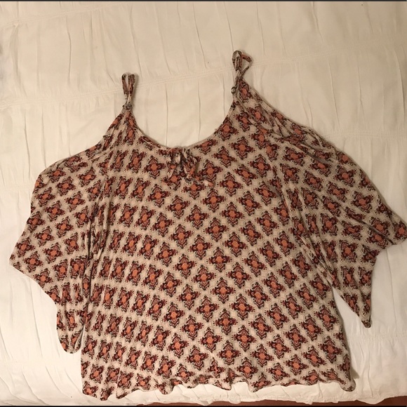 Hollister Cold Shoulder Blouse - Picture 2 of 2