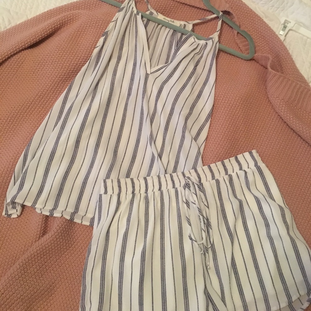 Striped co-ord set