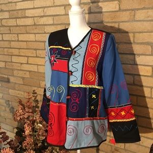 Indigo Moon Jacket multi color!