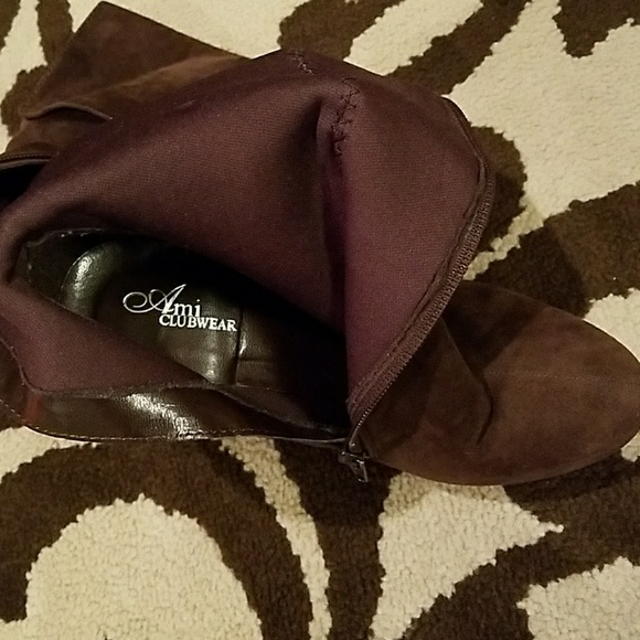 Suede high heel boots - Picture 6 of 6