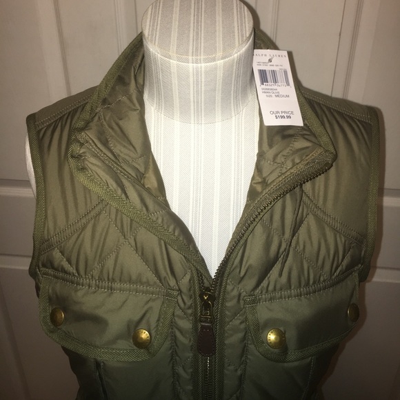 Ralph Lauren sport Green Utility vest - Picture 6 of 7