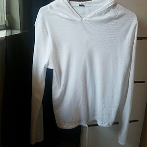 White hoodie
