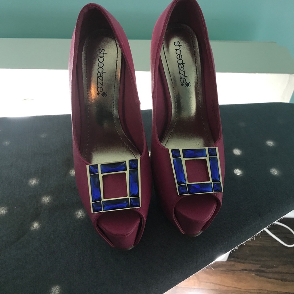 Pink high heels