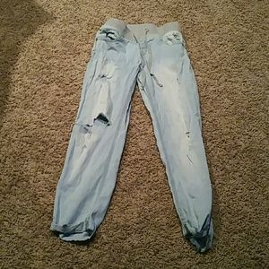Justice blue jeans