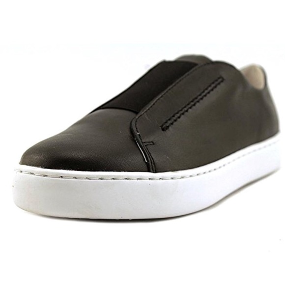 Genuine Leather Slip On Laceless Loafer Sneakers - Picture 4 of 6