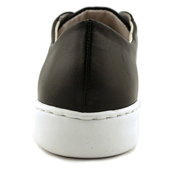 Genuine Leather Slip On Laceless Loafer Sneakers - Picture 5 of 6