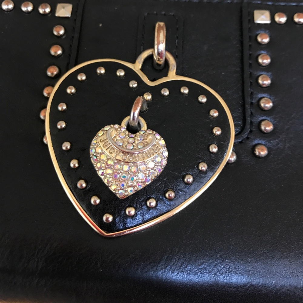 Juicy Couture Black clutch wallet!