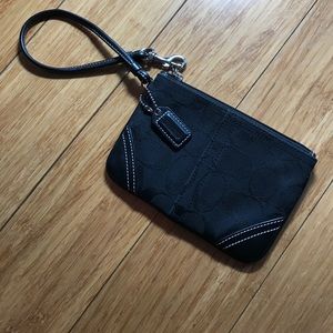Small Coach Wristlet