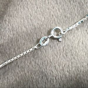Box Chain - Silver (larger size / thicker)