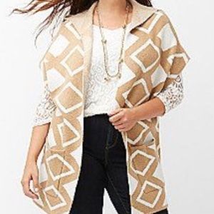 Plus Size NWT Lane Bryant Hooded Sweater Jacket