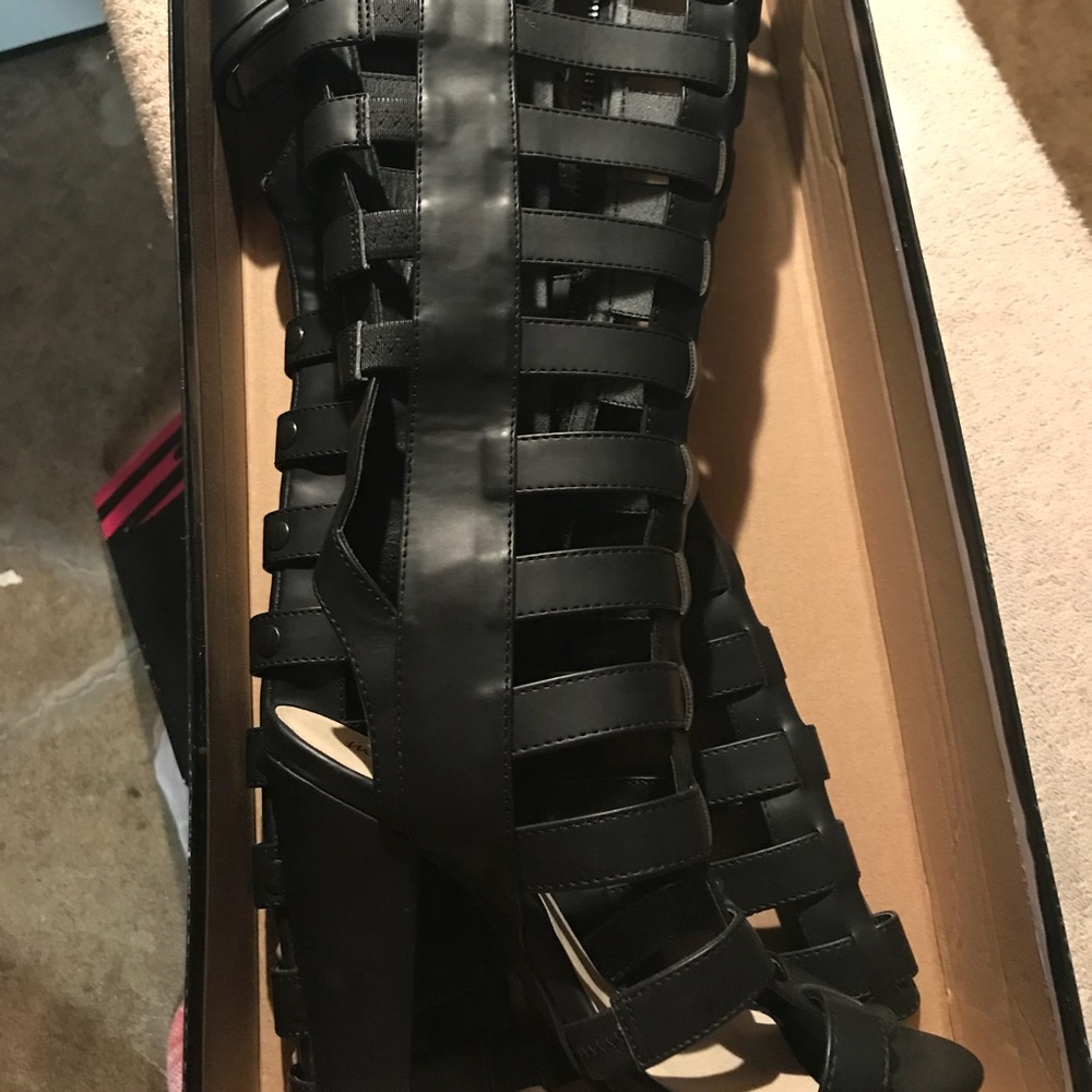 Knee High Gladiator Sandals