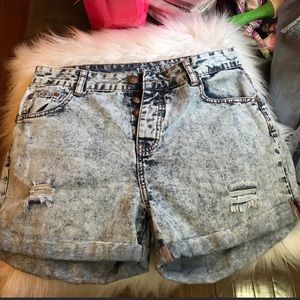 Cotton On Denim Boyfriend Shorts