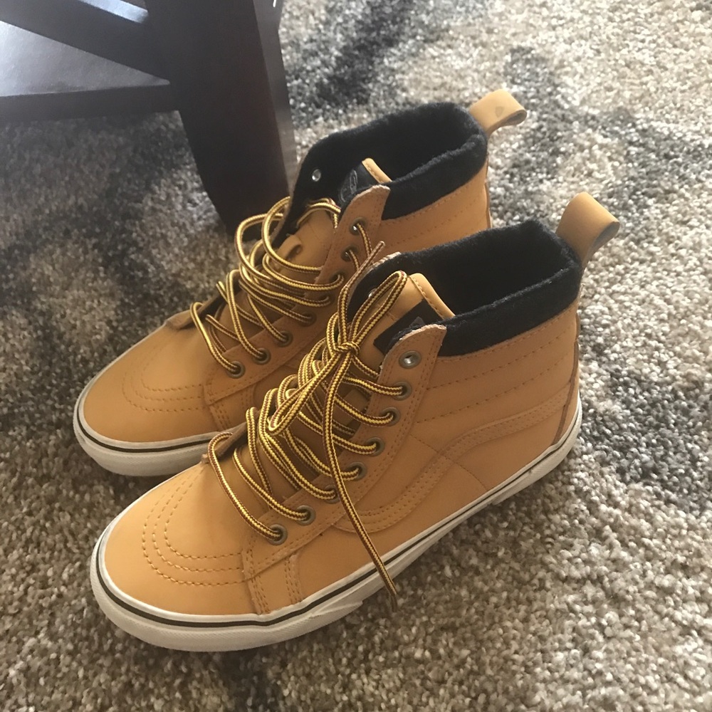 Wheat colored vans