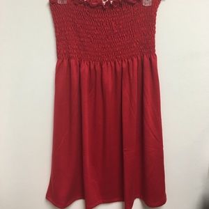 Ruffled tube top