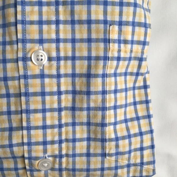 J. Crew 2-Ply Long Sleeve Button Down Size Medium - Picture 3 of 3