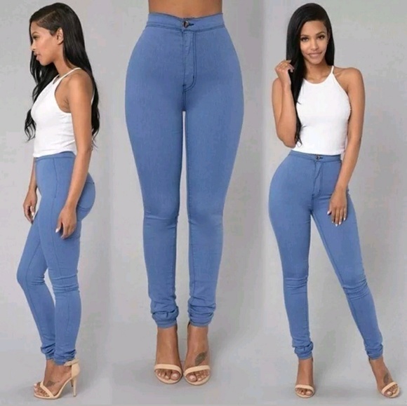 High waist skinny jeans - Picture 4 of 5