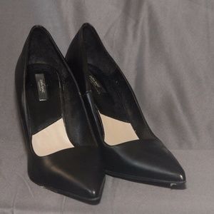 Zara Black leather Pumps
