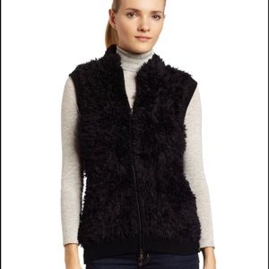 BCBG Fitted Zip Up Vest