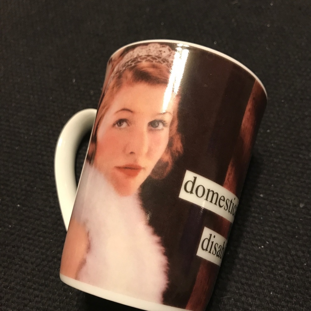 Domestically Disabled coffee mug