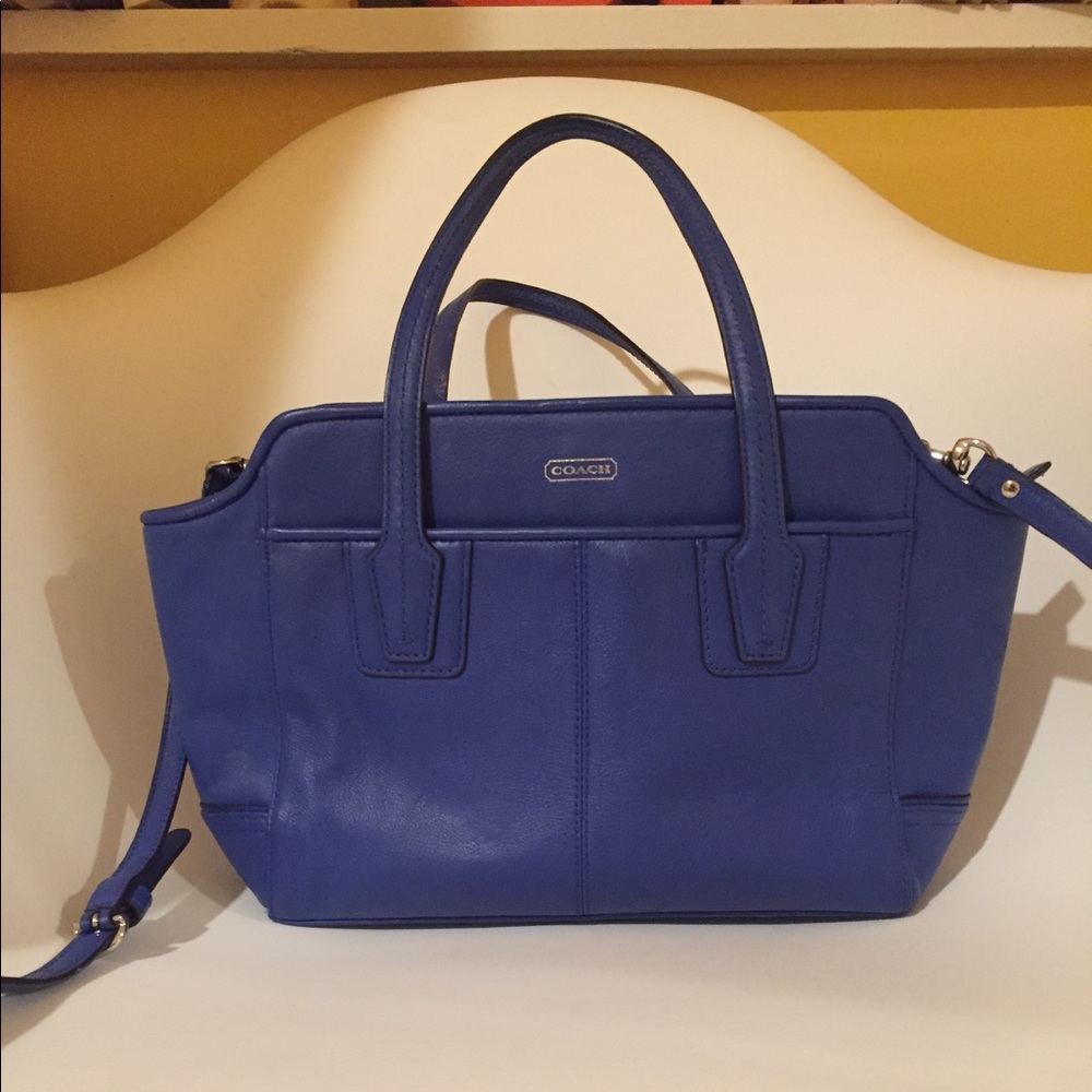 Blue Coach Purse